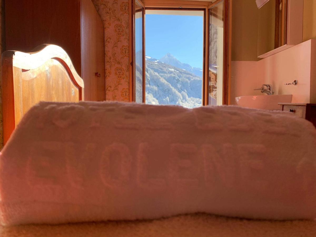 Evolène Hotel Restaurant Eden מראה חיצוני תמונה