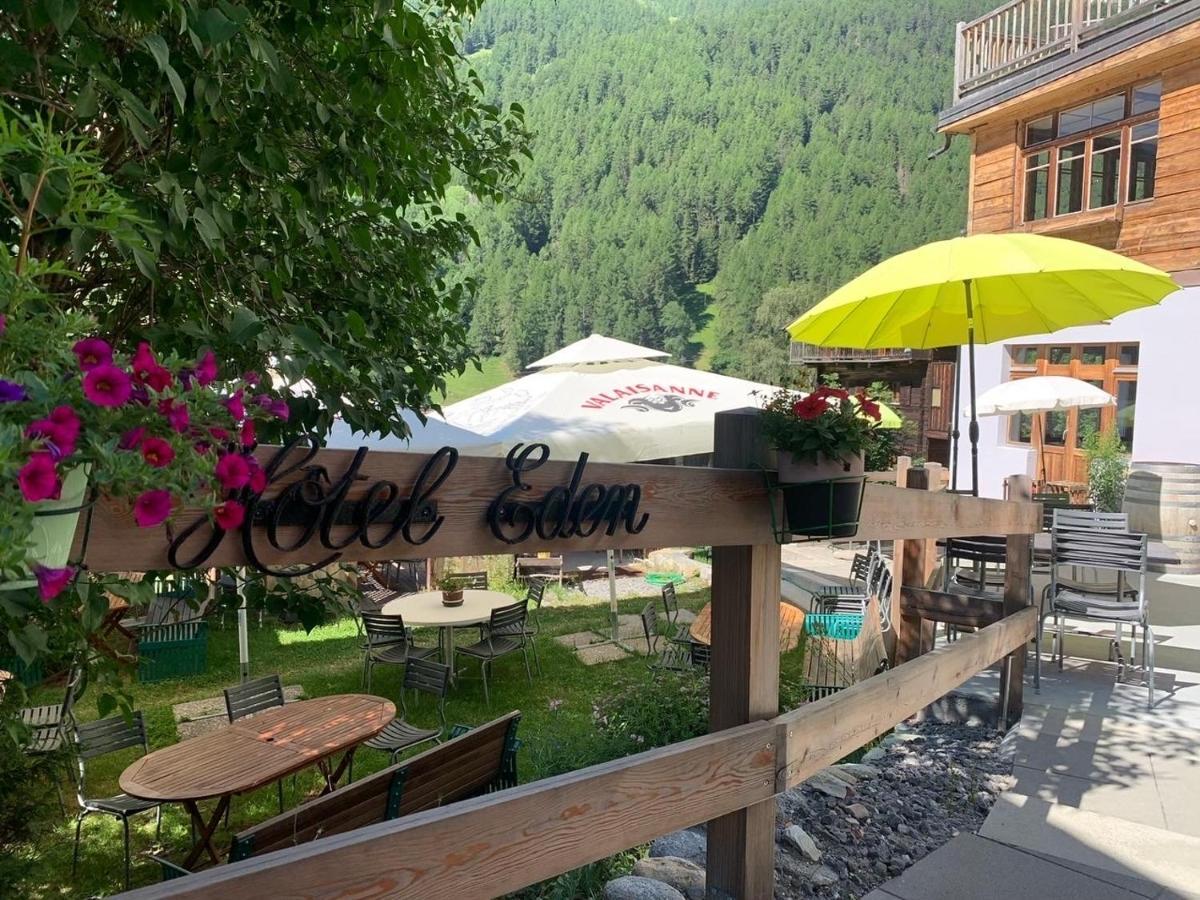 Evolène Hotel Restaurant Eden מראה חיצוני תמונה